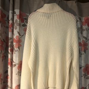 White/ivory sweater dress. Falls Creek size XL
